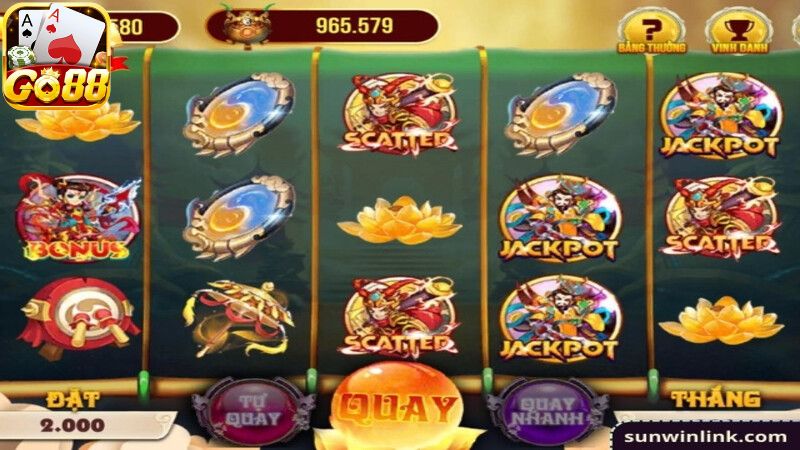 Các biểu tượng chính trong slot game nổ hũ Thần Thú trực tuyến